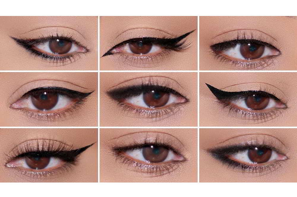 کدام خط چشم های مایع بهتراند Which eye line is the best?